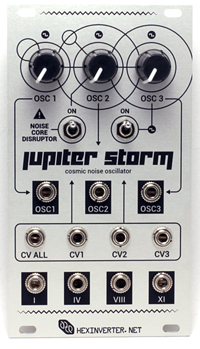 Jupiter Storm: Cosmic Noise Oscillator