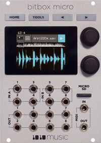 Bitbox Micro: Compact Sampler Module (Silver)