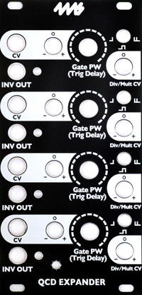 Quad Clock Distributor Expander Faceplate