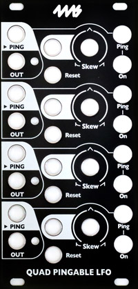 Quad Pingable LFO Faceplate