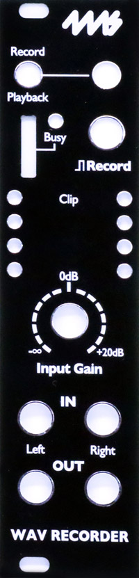 WAV Recorder Faceplate