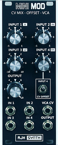 Mini Mod CV Mix - Offset - VCA