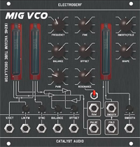 Mig VCO (Audio Vacuum Tube Waveform Creation) title=