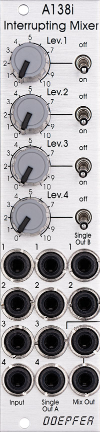 A-138I Interrupting Mixer