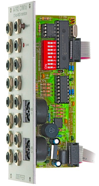 A-192 Voltage-to-MIDI Interface CVM16: Side View