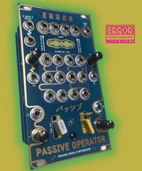 Passive Operator: Insane Drum Synthesizer