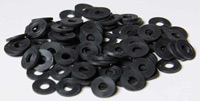 ∅3 Black Plastic Washers Pack (100 PCS)