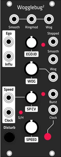 Grayscale Alternate Panel: Make Noise Wogglebug v² (Black)