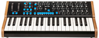 Bree6 Keyboard: Analog Polyphonic Syntheizer; Black