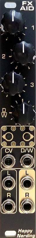 FX Aid: Black and Gold; PCB Panel