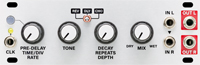 Multi FX 1U: Clockable Delay, Reverb and Chorus Effect