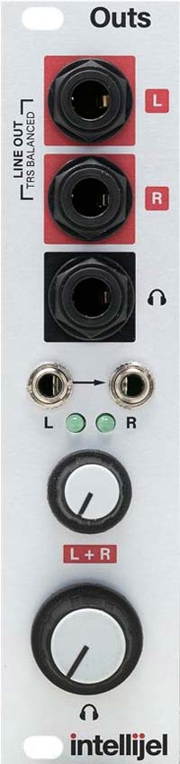 Outs: Balanced Stereo Line & Headphone Output Module=