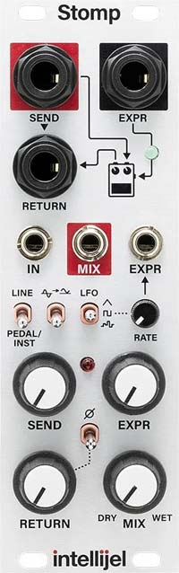 Stomp: Effects Pedal Send/Return w/Expression Control & LFO