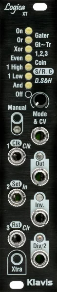 Logica XT: Voltage-Controlled Advanced Logic Processor (Black)