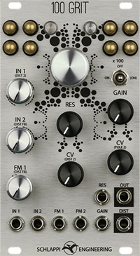 100 Grit: Touch Controlled Distortion (Silver)