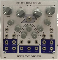 Used: North Coast Synthesis MSK 013 (Middle Path VCO)