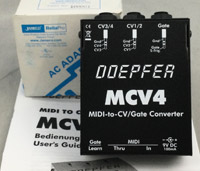 Used: Doepfer MCV4 (Midi-To-CV/Gate Interface)